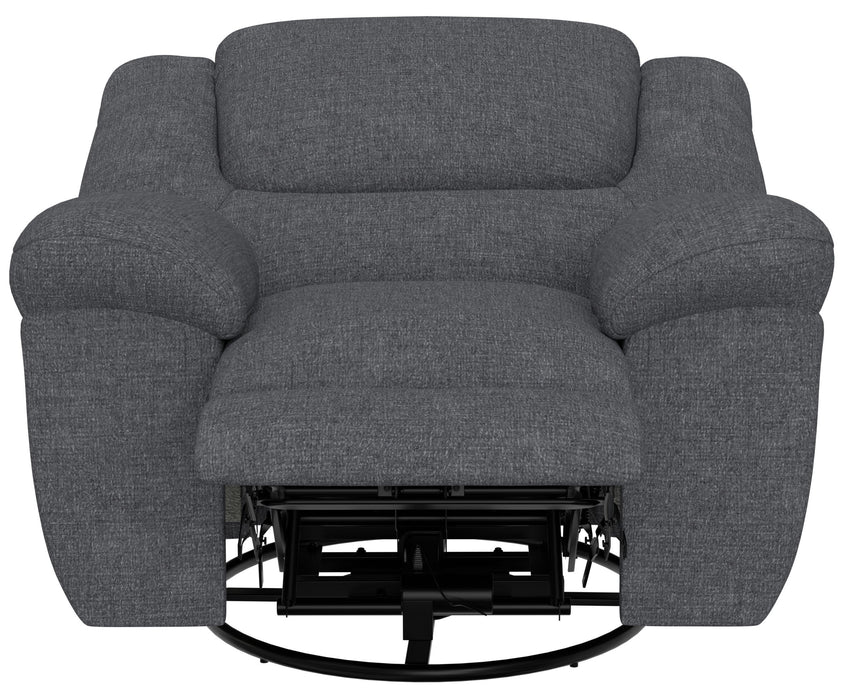 Trifecta - Swivel Recliner - Smoke