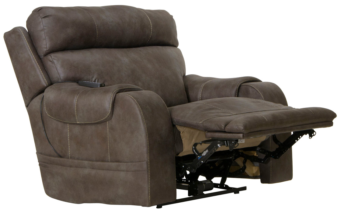 Serenity - Power Recliner With Power Adjustable Headrest And CR3 Heat / Massage / Lumbar