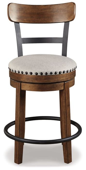 Valebeck - Full Back Swivel Stool