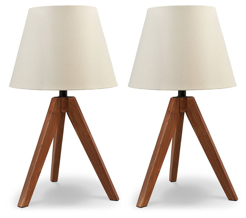 Laifland - Wood Table Lamp (Set of 2)