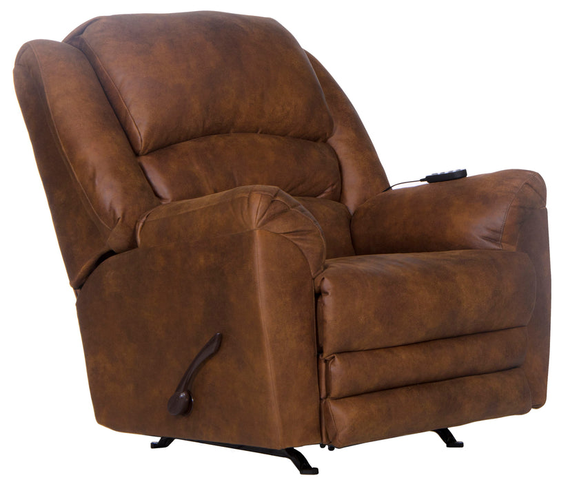 Hayden - Chaise Rocker Recliner With Heat / Massage & Oversize Xtra Comfort Footrest