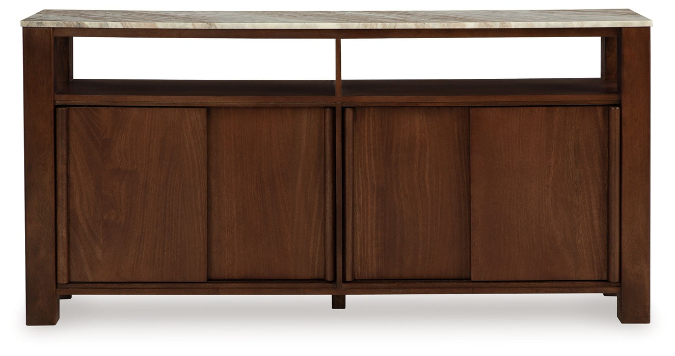 Tobinville - Dark Brown - Accent Cabinet