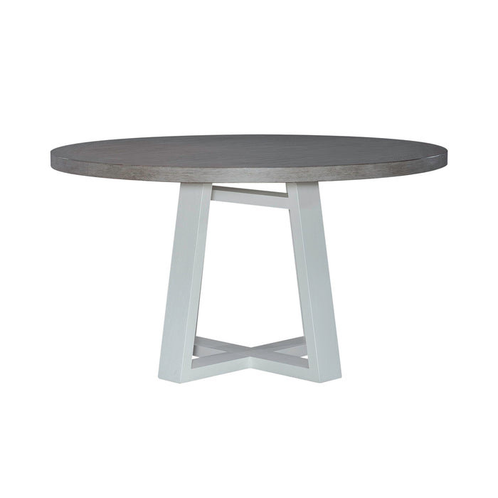 Palmetto Heights - Optional 5 Piece Pedestal Table Set - White