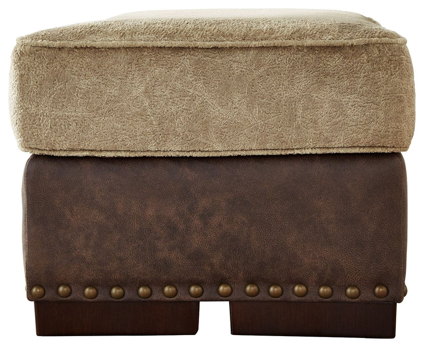 Alesbury - Chocolate - Ottoman