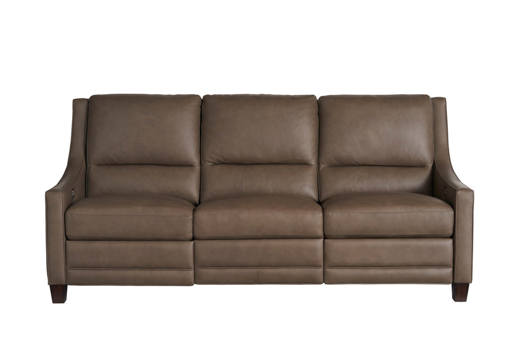 Special Order Motion Kelce Sofa in Aspen Lenado Leather