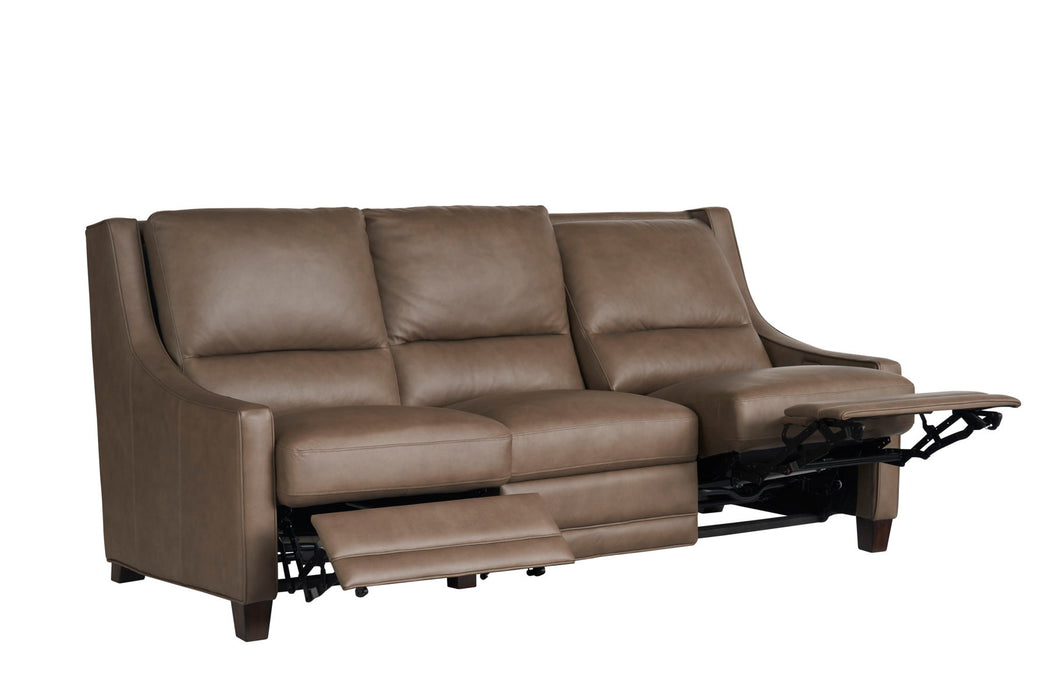 Special Order Motion Kelce Sofa in Aspen Lenado Leather