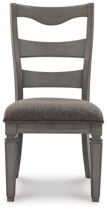 Lexorne - Gray - Dining Uph Side Chair (Set of 2)