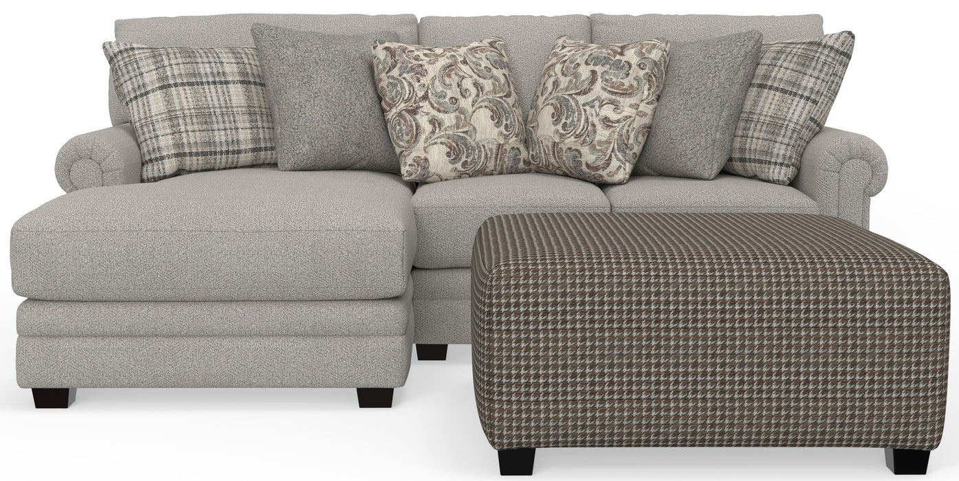 Livingston - Sectional With Comfort Coil Seating And Accent Pillows