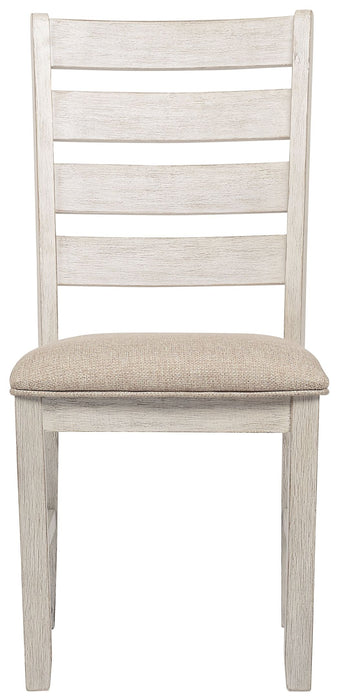 Skempton - White - Dining Uph Side Chair