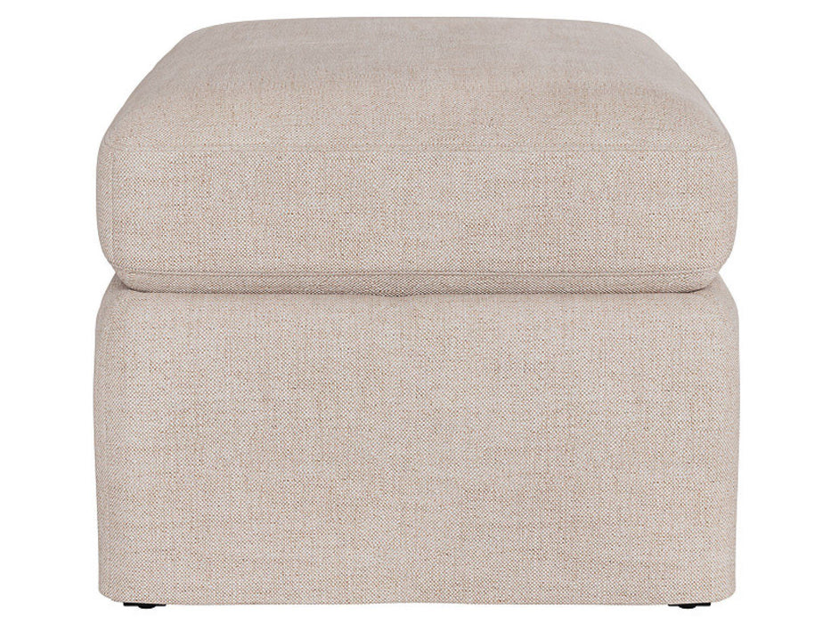 Hudson - Slipcover Ottoman, Special Order - Beige