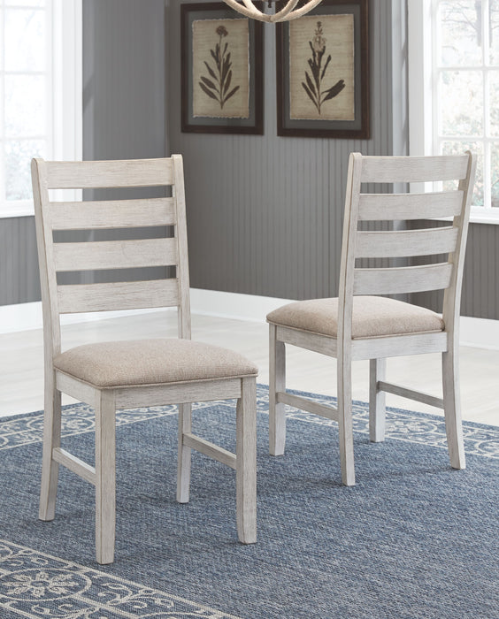 Skempton - White - Dining Uph Side Chair