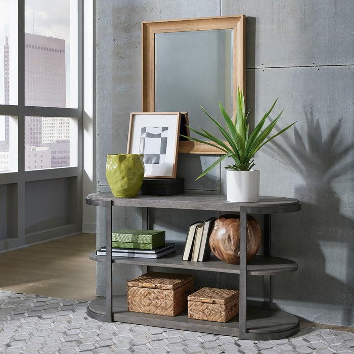 Modern View - Sofa Table - Dark Gray